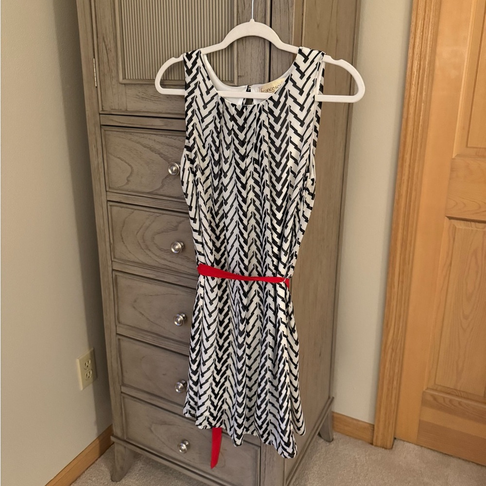 Black and White Dress